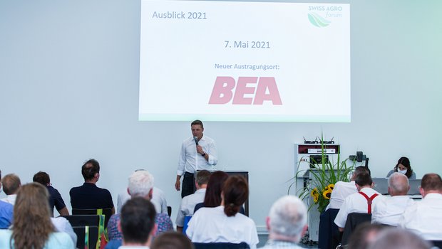 Am letzten Swiss Agro Forum war noch die BEA als neuer Austragungsort angekündigt worden. (Bild Swiss Agro Forum) 