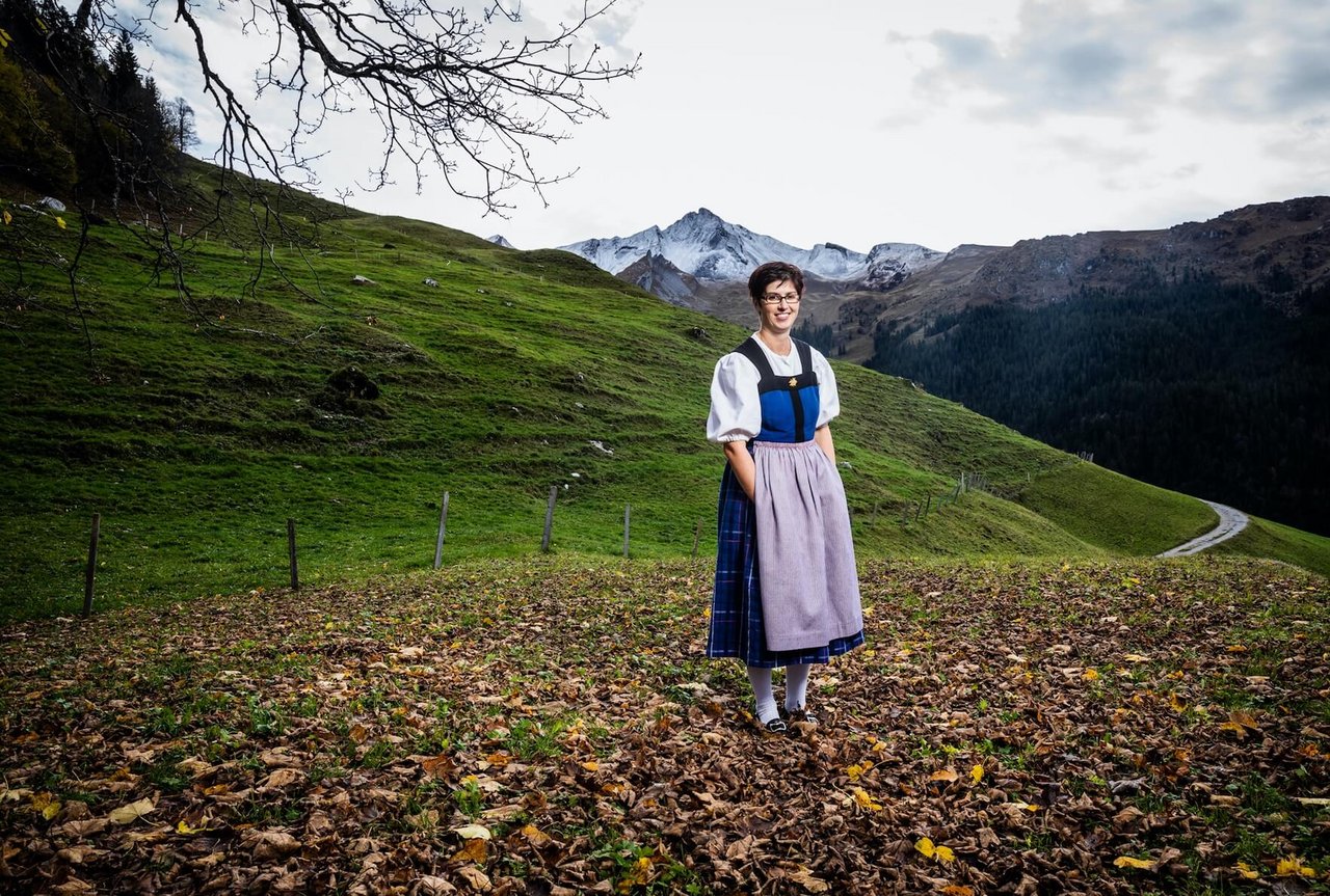 Landfrauenküche 2019 - Manuela Achermann Foto-Shooting in der Natur (Bild: SRF/Ueli Christoffel)