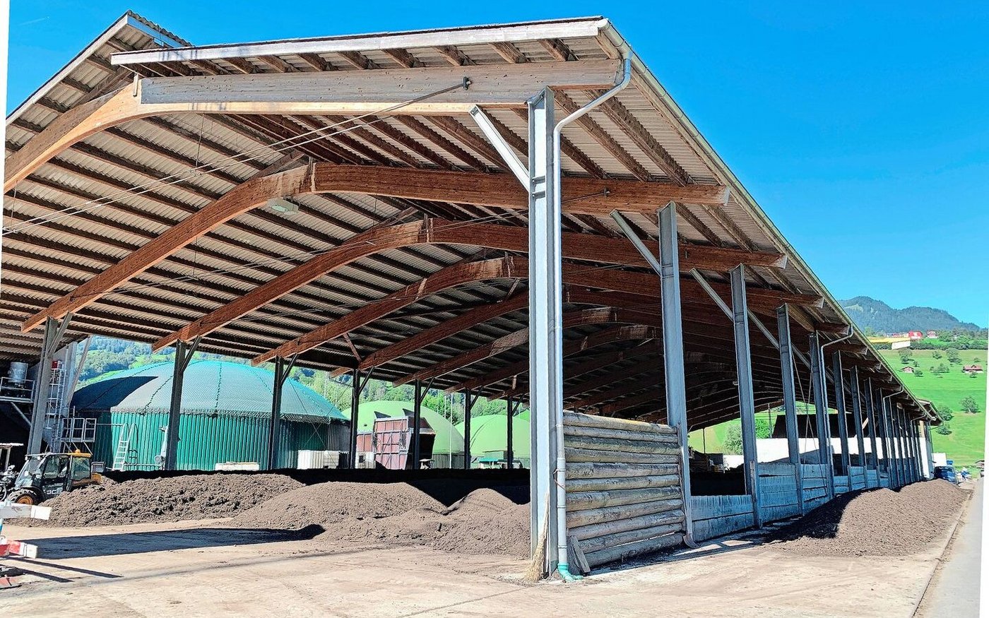 Biogas- und Kompostieranlagen sollen künftig Produkte herstellen, welche Mineraldünger ersetzen könnten. 