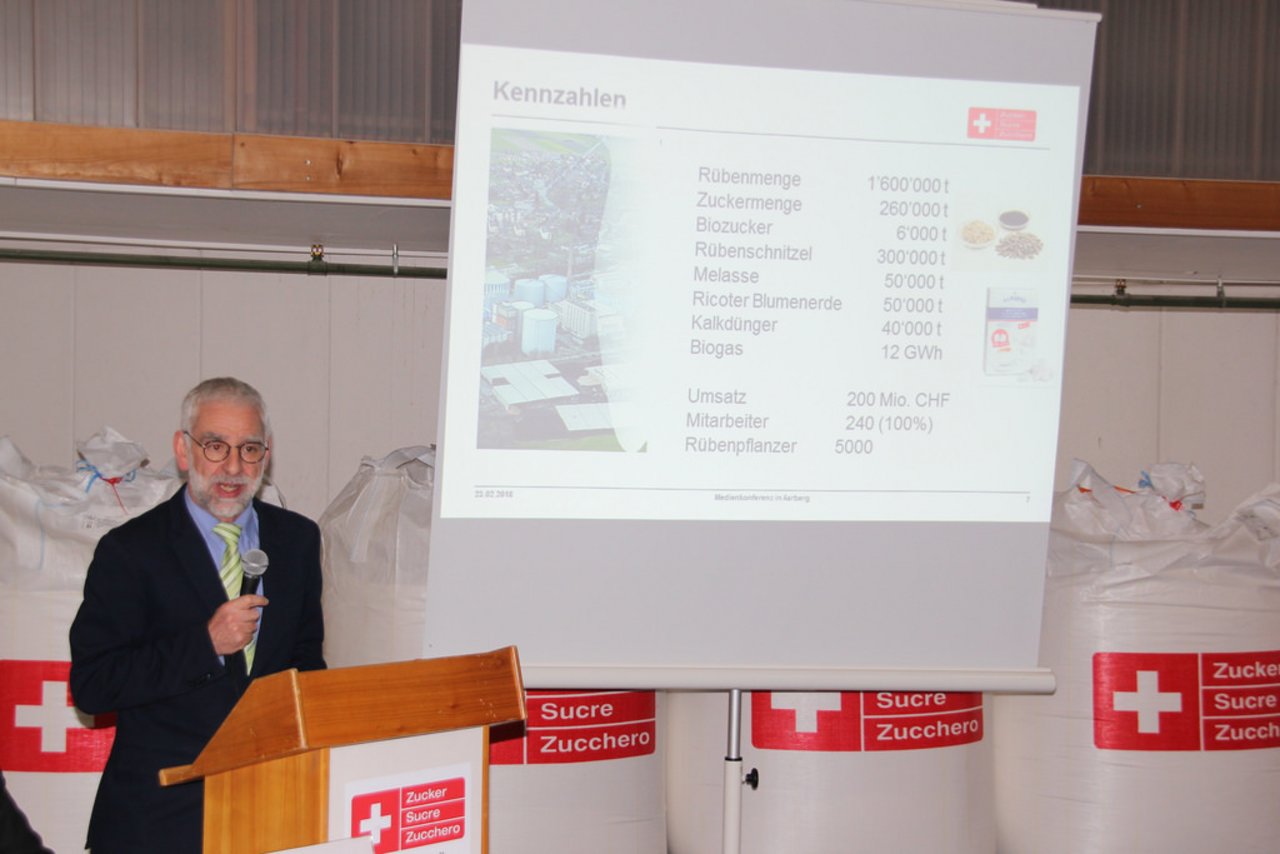 Guido Stäger, CEO der Schweizer Zucker AG, ist auf einem Bauernbetrieb in Steinach SG aufgewachsen. (Bild SBV)