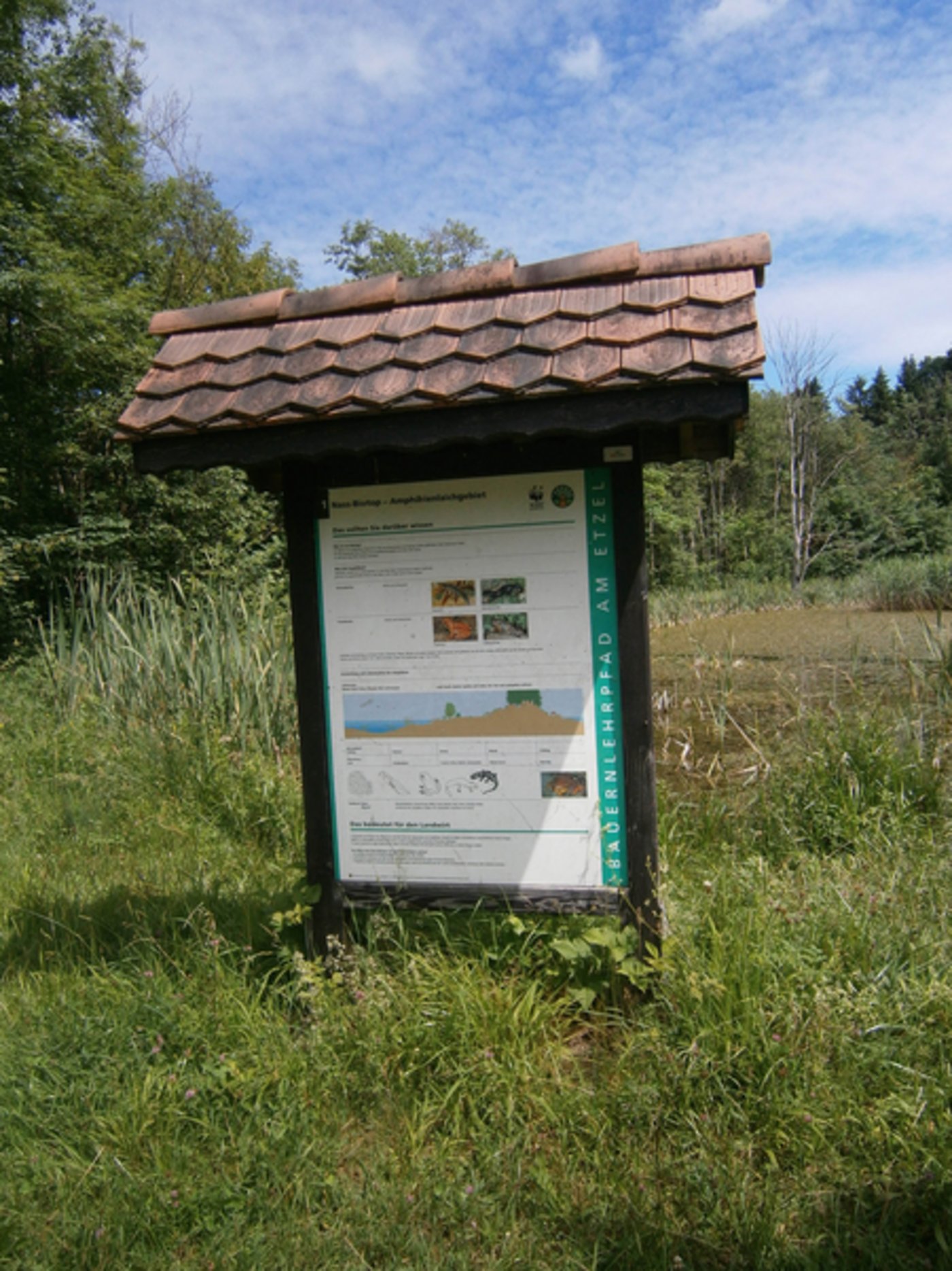 Der Bauernlehrpfad soll erneuert werden.