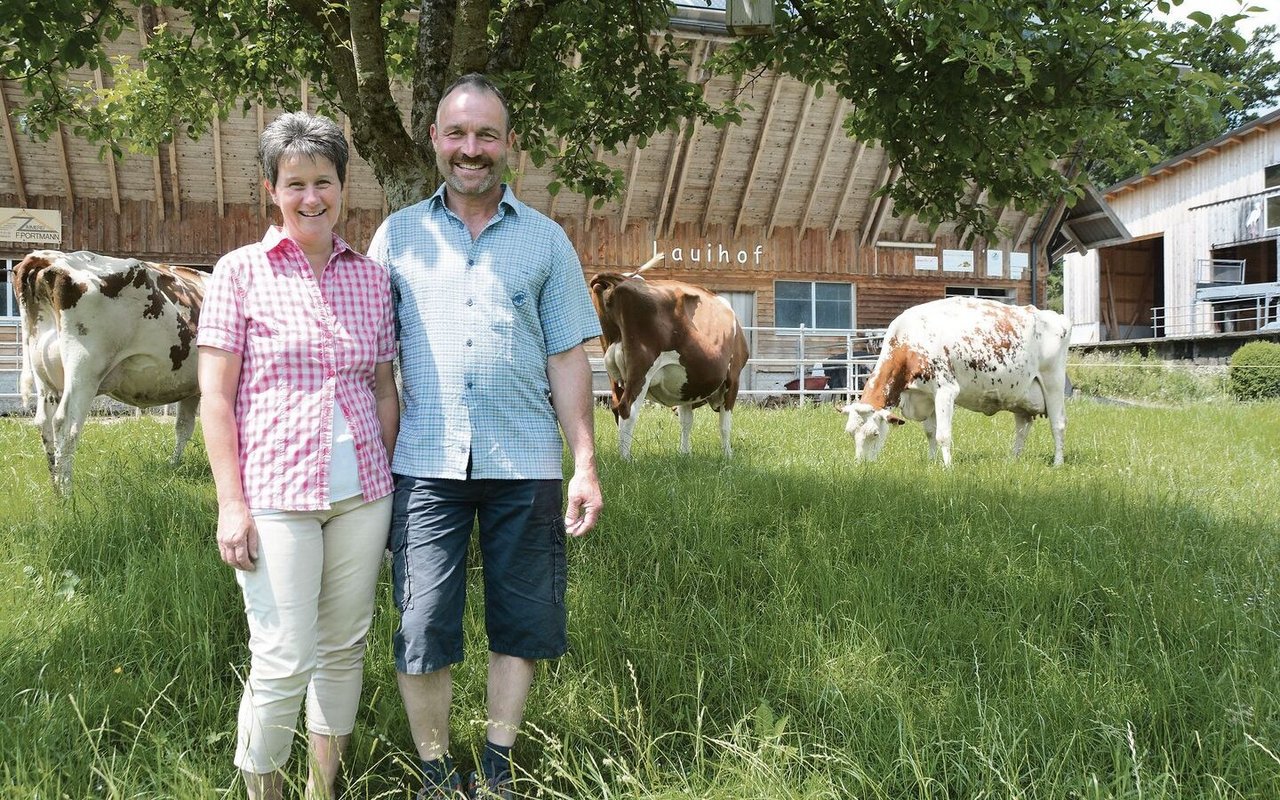 Weidebetrieb: Rita und Beat Wigger vom Lauihof in Marbach sind Gastgeberbetrieb der diesjährigen Hofgespräche.