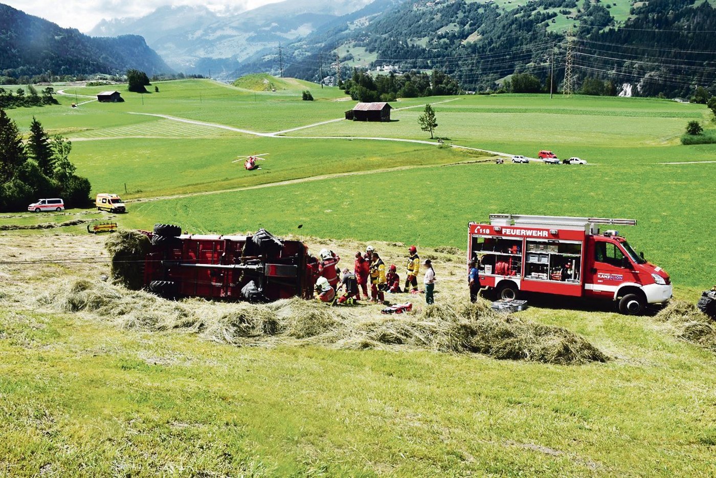 Das Fehlen einer Taggeldversicherung kann wirtschaftliche Folgen haben, wenn man arbeitsunfähig wird. Es lohnt sich, sich von der Versicherung beraten zu lassen. (Bild Kapo GR)