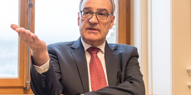 Agrarminister Guy Parmelin sieht Freihandelsabkommen als Win-win-Situationen. (Bild Hansjürg Jäger)