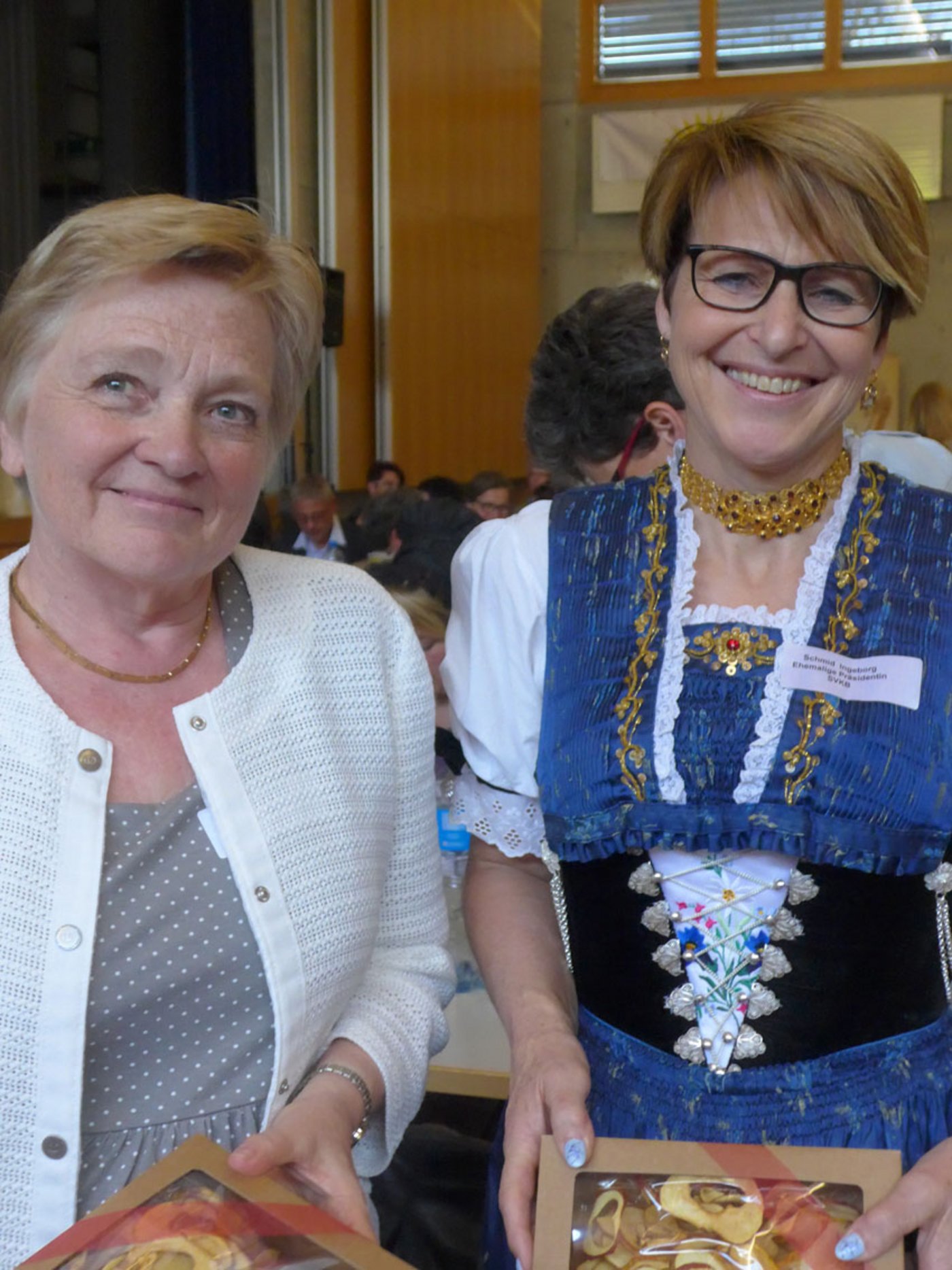 Die Architektinnen der Fusion vor 10 Jahren: Ruth Streit und Ingeborg Schmid.