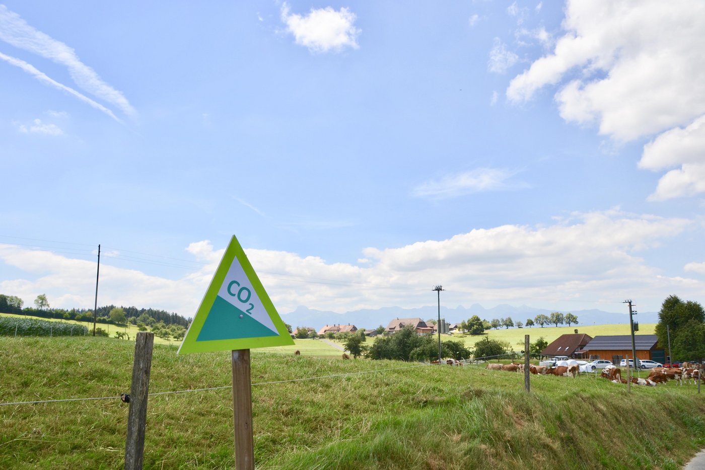 Um 123 Tonnen an Treibhausgasen konnten die Emissionen der Pilotbetriebe gesenkt werden. (Bilder Debora Moos)