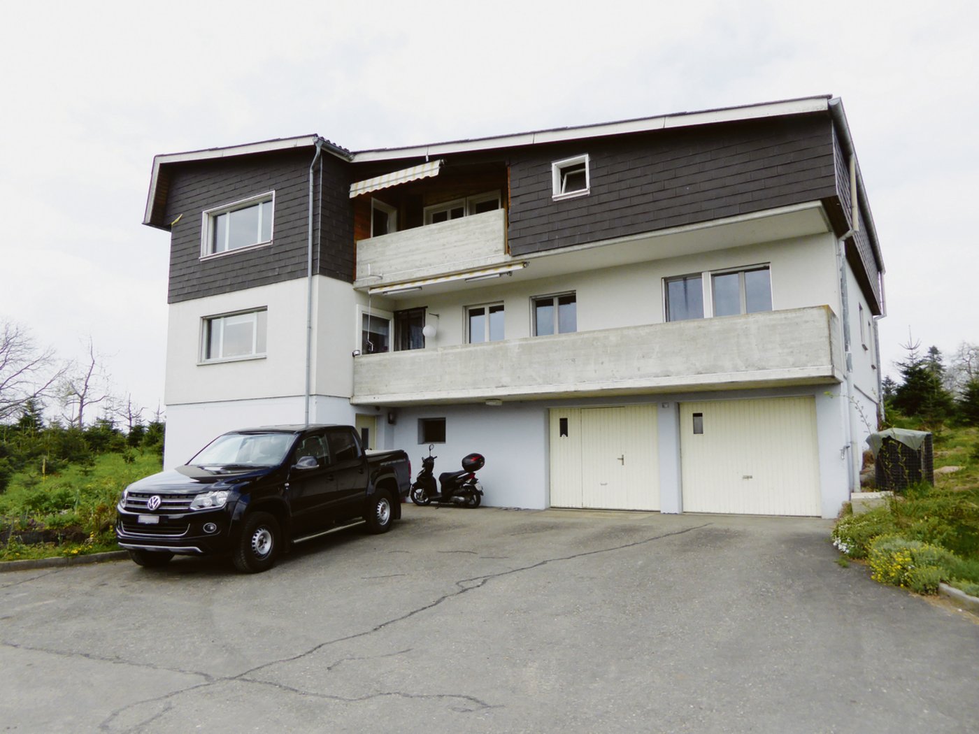 Das ehemalige Wohnhaus entsprach nicht mehr heutigen Bedürfnissen.(Bild Hubert Meier)