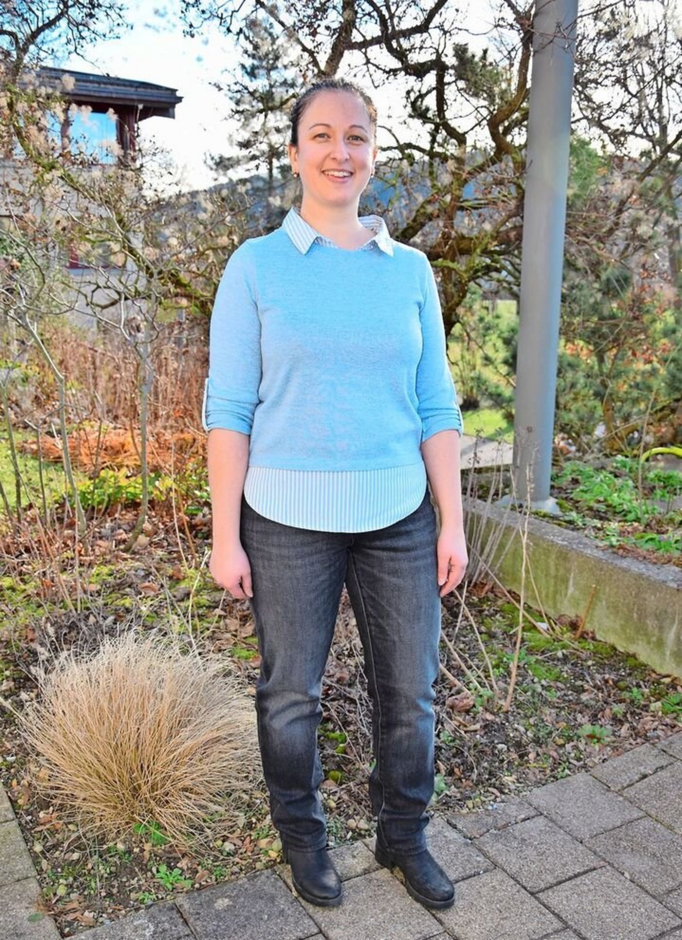 Strahlte nach Bestnote: Fabienne Graf an der Abschlussfeier Bäuerin FA im Januar. 