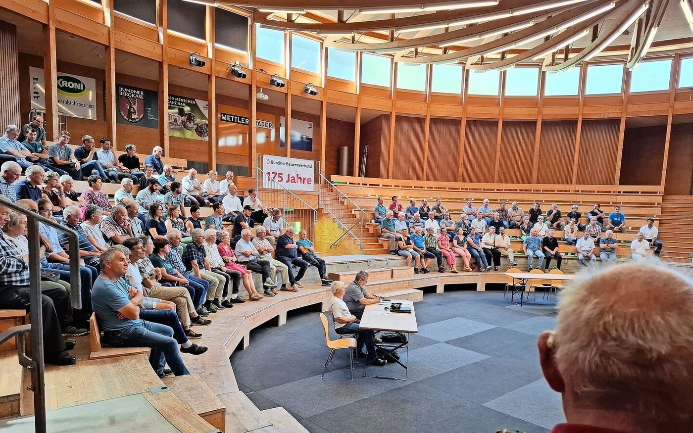 Der Bündner Bauernverband feierte vor einer Woche sein 175-Jahres-Jubiläum in der Bündner Arena in Cazis.
