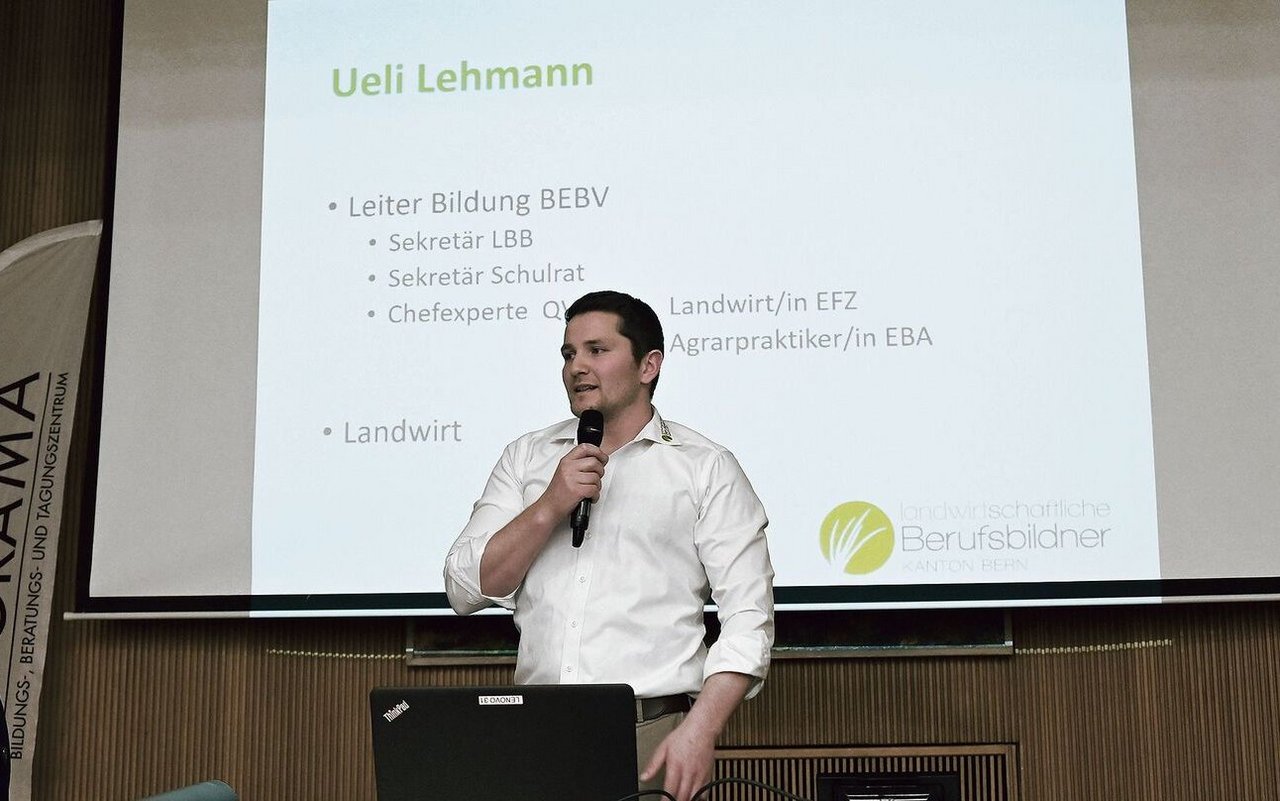 Ueli Lehmann ist seit Mai 2020 Leiter Bildung. Doch den Lehrmeistern persönlich vorstellen konnte er sich erst jetzt. 