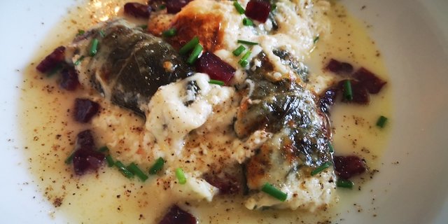 Schmecken lecker: Blacken-Capuns. (Bild Marco Bleisch)