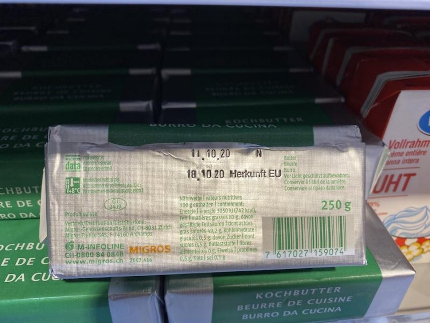 Die importierte Butter stammt laut der Branchenorganisation Butter vor allem aus Deutschland, Irland und Belgien. (Bilder jla)