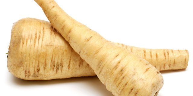 Pastinaken Sehen aus wie weisse Rüben, schmecken ähnlich wie Sellerie oder Kartoffeln: Pastinaken. (vsgp) 