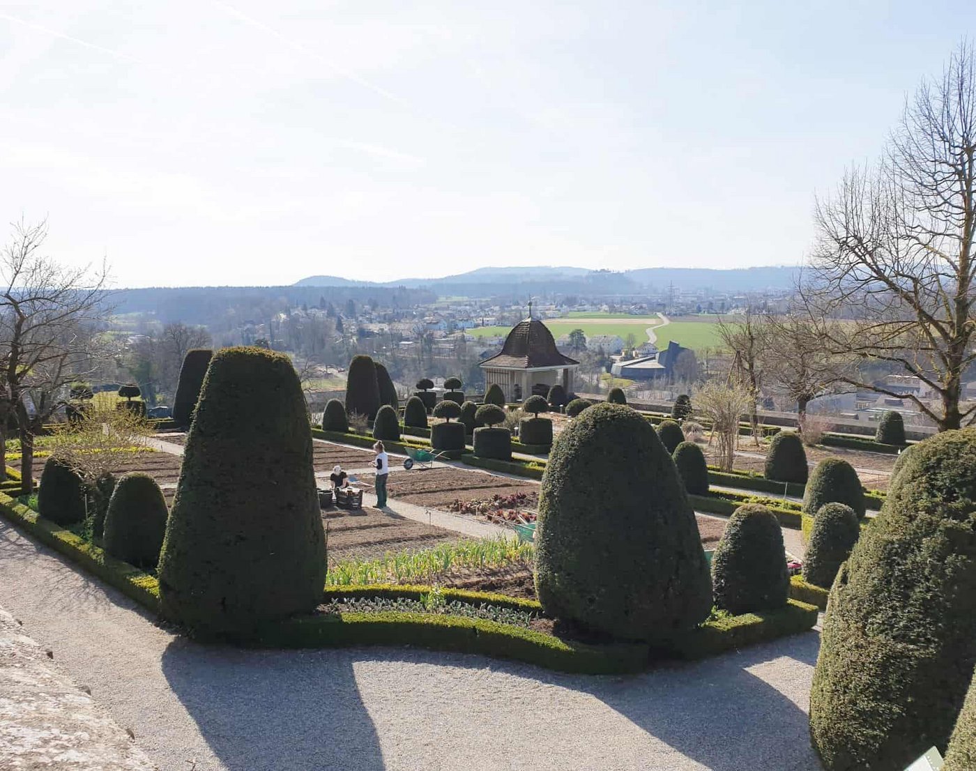 Im Nutz- und Lustgarten werden seltene Gemüsesorten vermehrt. (Bild Ruth Aerni)