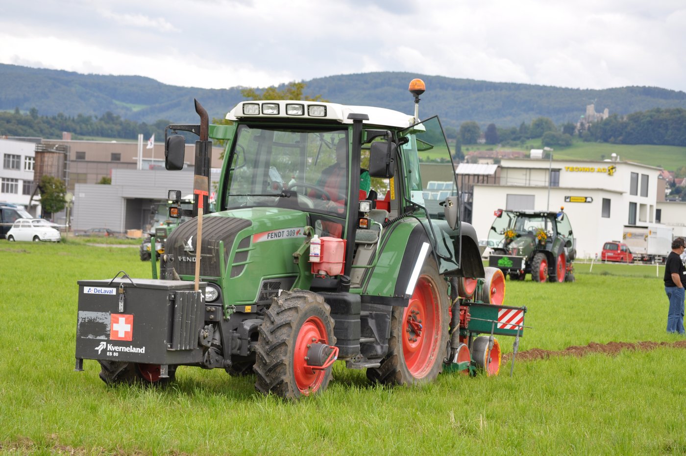 Punktegleich mit dem Schweizermeister: Toni Stadelmann erreicht 164.5 Punkte und belegt den zweiten Platz. Entscheidend war die Reihenfolge der Bewertungskriterien.