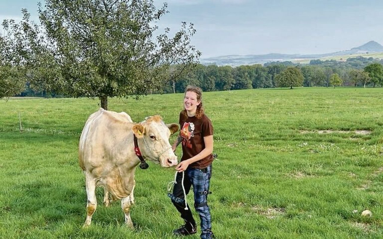 Besonders schätzt Katia Rühli die Kuh Barbara. Sie hat eine Lebensmilchleistung von über 125 000 kg Milch. 