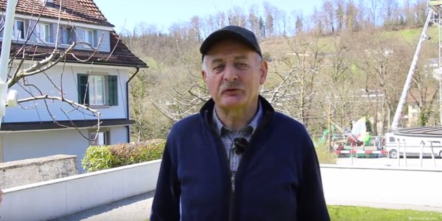 Auch im monatlichen Marktkommentar von Hans Rüssli kehrt langsam der Frühling ein. (Bild Screenshot Youtube)