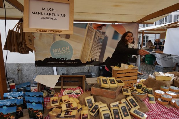 Am 17. Oktober 2020 findet der «Chäsmärt» Luzern statt Das Käsefest in Luzern kann trotz Coronavirus in diesem Jahr durchgeführt werden. (Bild cheese-festival)