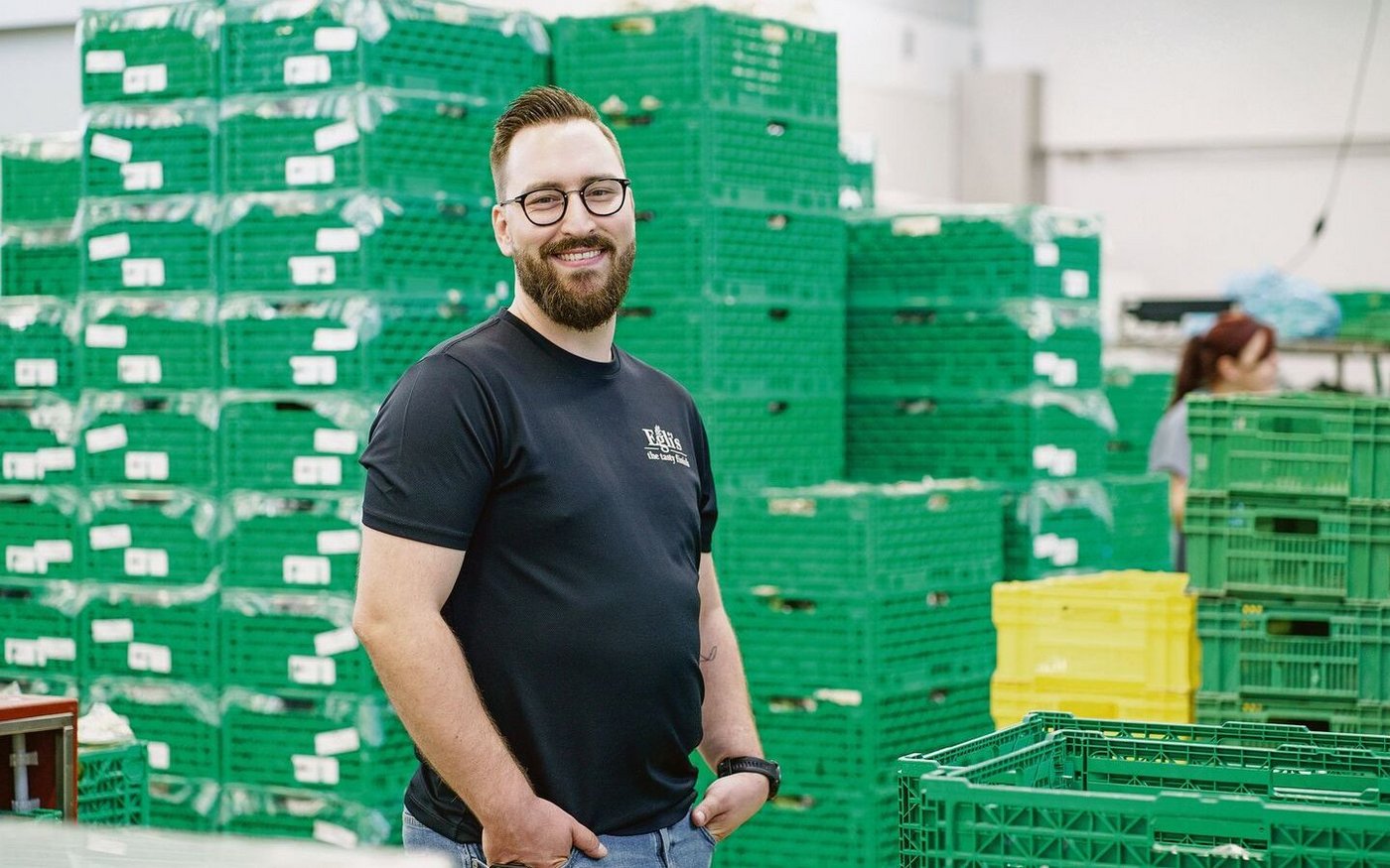 Betriebsleiter Simon Lüthi organisierte den Deutschkurs. Seit fast sieben Jahren ist er in unterschiedlichen Positionen in der Firma beschäftigt. 