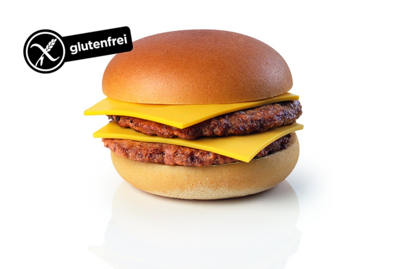 Den glutenfreien Burger gibt's ab dem 6. Juni in allen Schweizer McDonald's-Filialen. (Bild McDonald's)