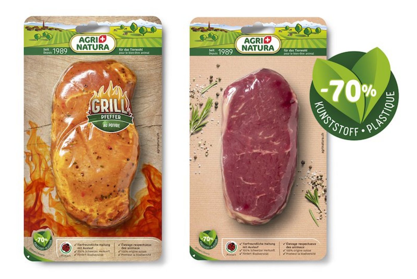 Die PaperBoard-Verpackung enthält 70 Prozent weniger Kunststoff als herkömmliche Verpackungen. (Bild zVg)