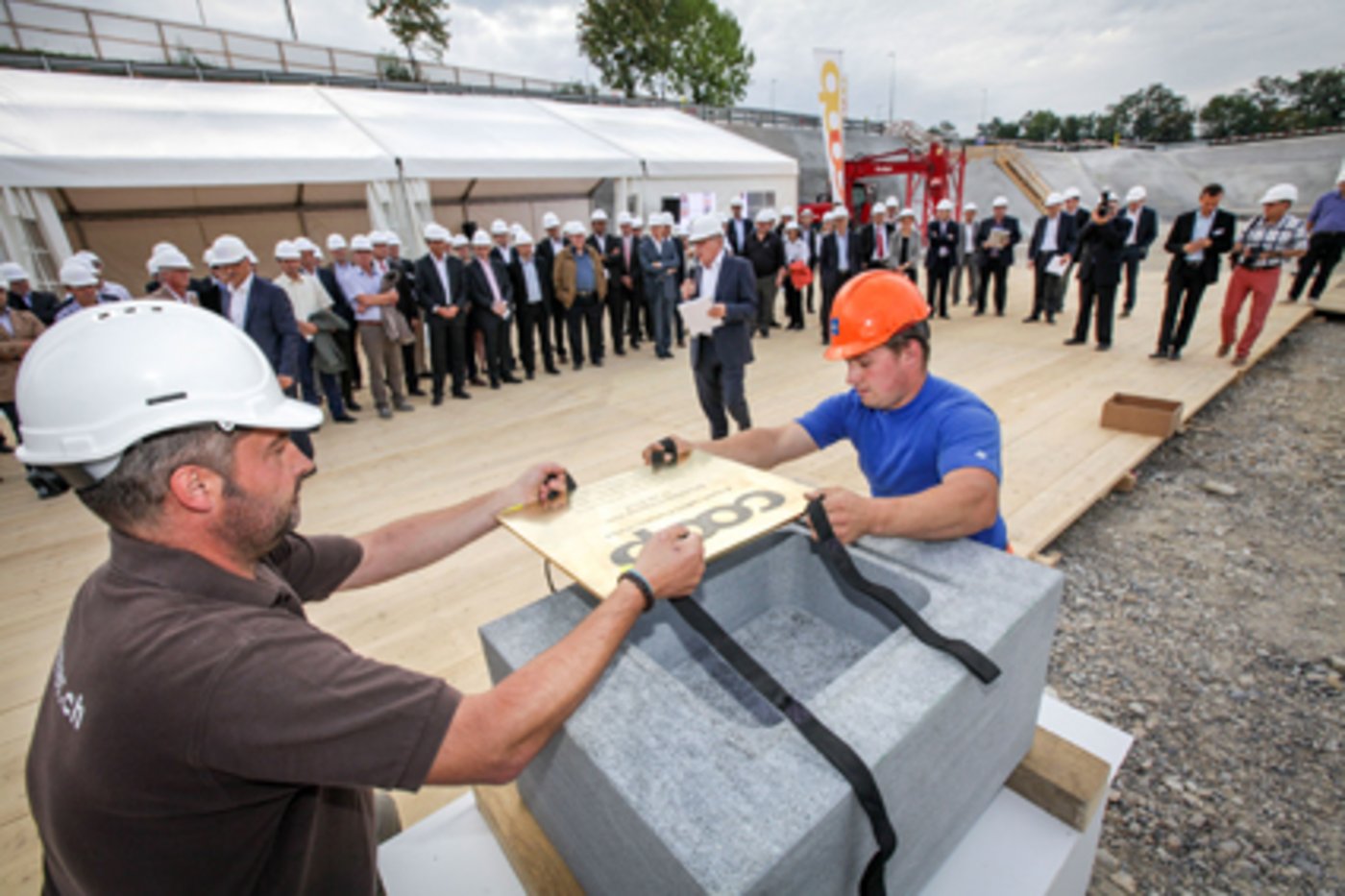 13'000 Tonnen Schokolade will Coop am neuen Standort dereinst produzieren. (Bild: zVg)