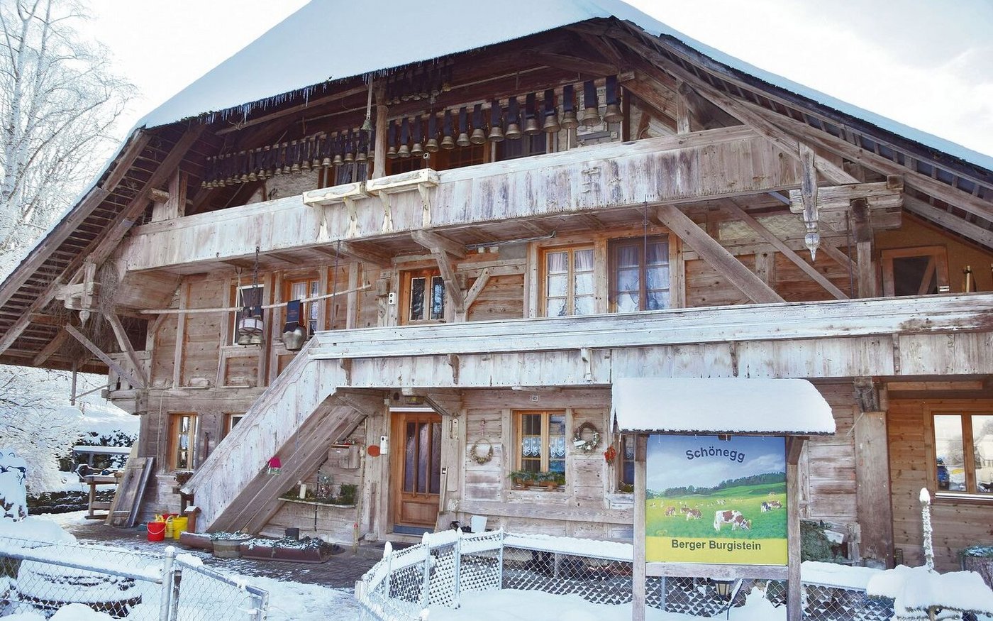 Die Familien Berger sind weitherum als Viehzüchter bekannt. Den Betrieb Schönegg bewirtschaften sie schon lange. 