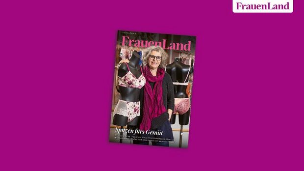 Cover Magazin FrauenLand vom Dezember 2020. (Bild FrauenLand)