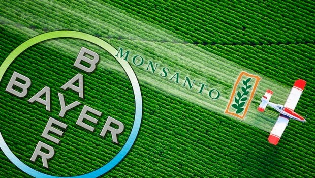 Die Bayer AG hat 2018 für 63 Mrd Euro die US-amerikanische Monsanto übernommen.