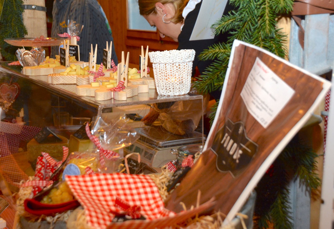 Mit viel Liebe zum Detail präsentierte die Alp Haghütte/Sinsgäu ihre Produkte.