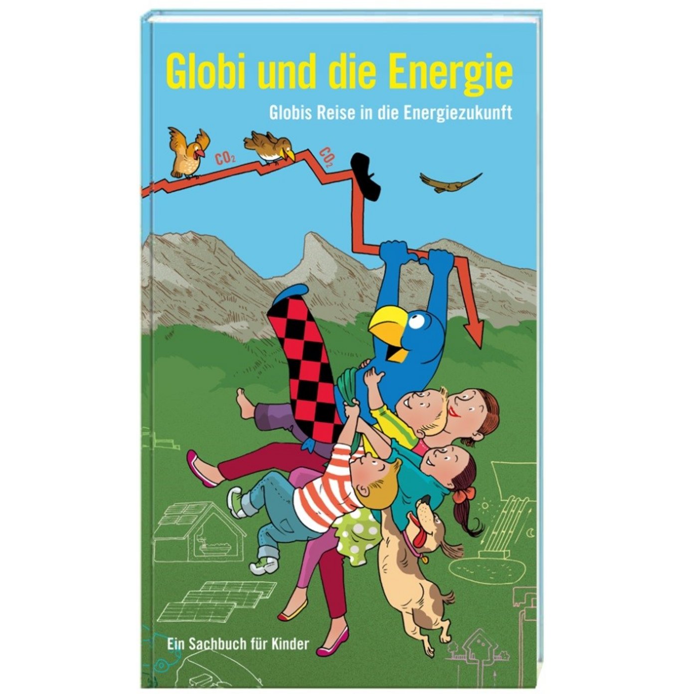 Im neuen Buch wird der berühmte blaue Papagei zum Energieexperten. (Bild pd)