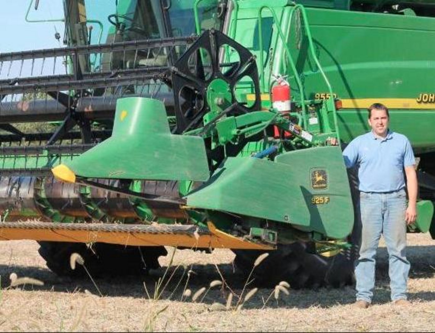 Trotz Handelskrise unterstützt Gary Hougar die republikanische Partei. (Bild dpa)