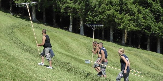 Einsätze für frewillige Helfer in den Bergen seien beliebt, so die "bergversetzer". (Bild zVg)