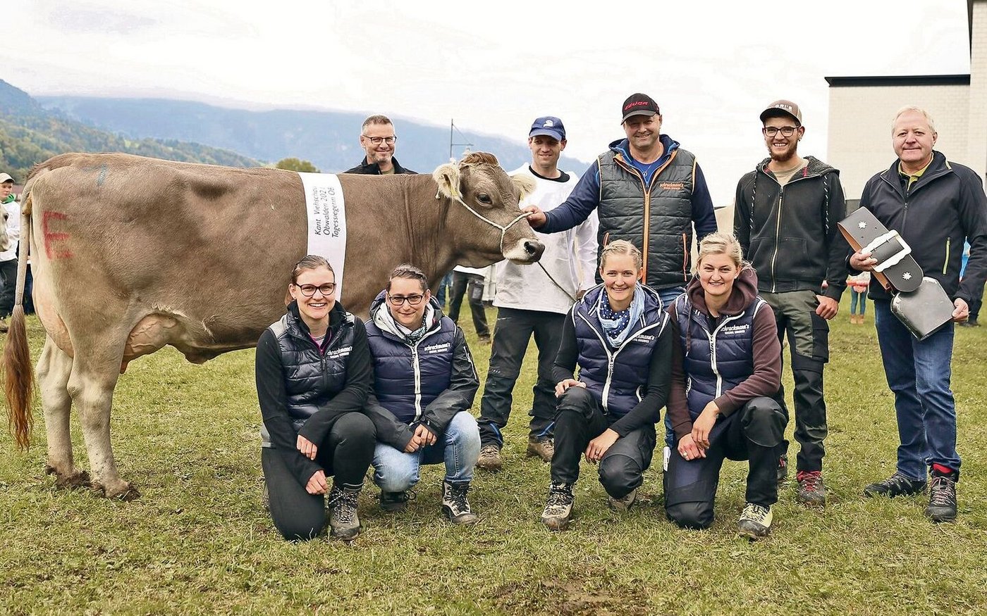 Zum fünften Mal seit 2015 gewann die Familie Thomas Schrackmann aus Sarnen den Miss-OB-Titel. Dieses Jahr mit Tiger Timea.