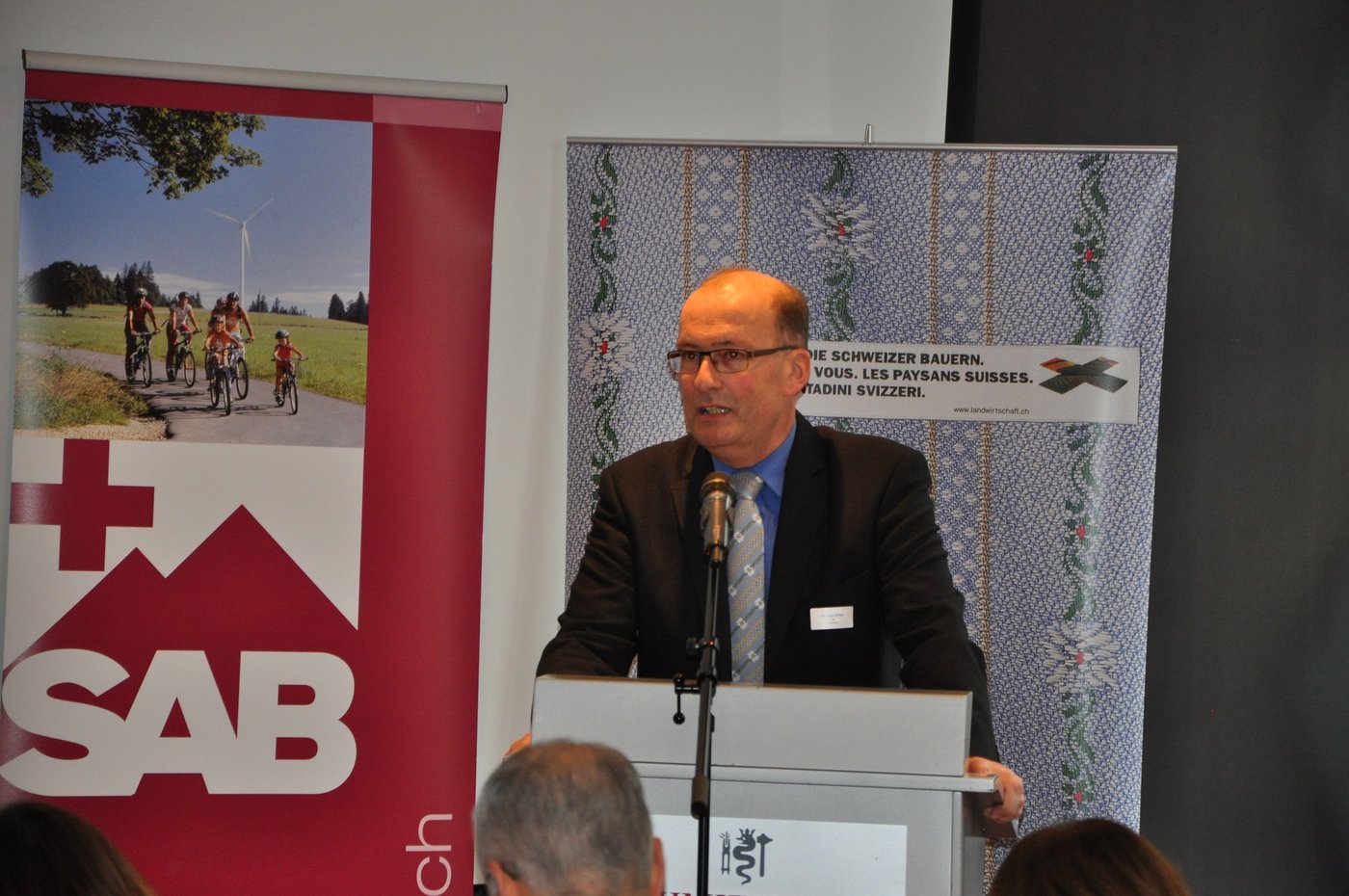 Markus Ritter an der Tagung der SAB in Bern. (Bild Tamara Wülser)