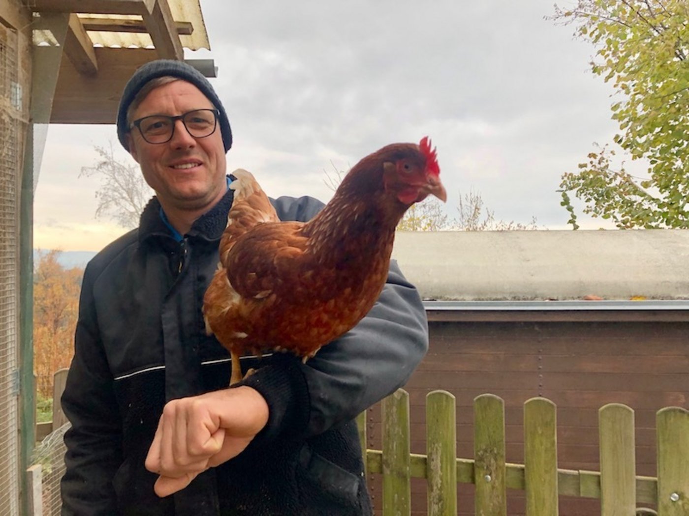 Biobauer Martin Blum bietet Kindergebrutstage auf seinem Hof an. (Bild et)