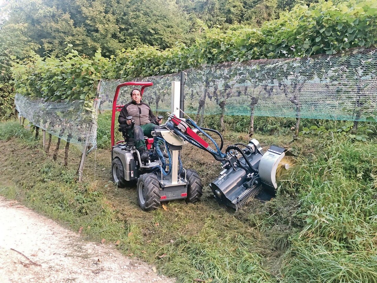 Der leicht und kompakt gebaute und deshalb sehr wendige Vitrac lässt sich vielseitig einsetzen.