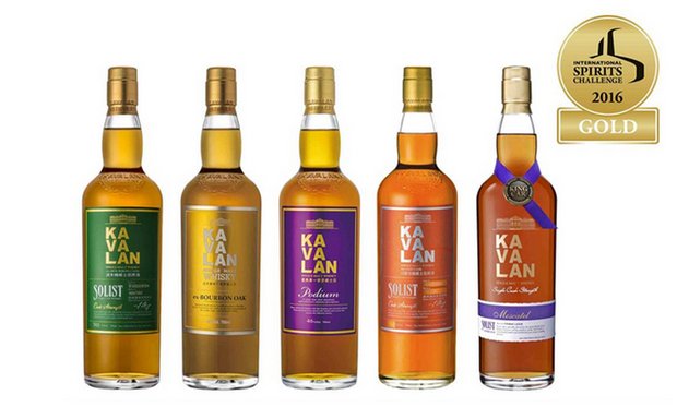 Bester Whisky: Taiwanesische Distillerie räumt ab Der Kavalan Solist Vinho Barrique wurde zum «World’s Best Single Malt Whisky» 2015 gekürt. (Bild zVg)