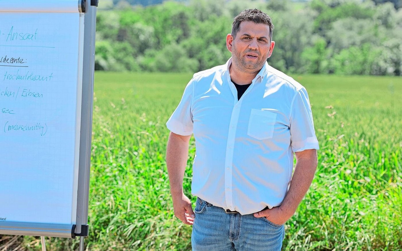 Bruno Sticher von Samen Steffen lieferte Fakten zu Gründüngungen. 