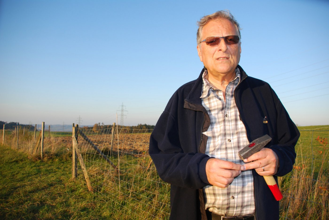 Kurt Seifert ist Präsident des des Vereins Förderband, der den Hof Gabris unterstützt. 