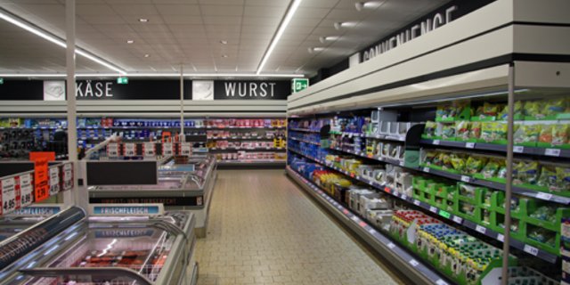 Blick in eine der gut 150 Lidl-Filialen in der Schweiz. (Bild pd)