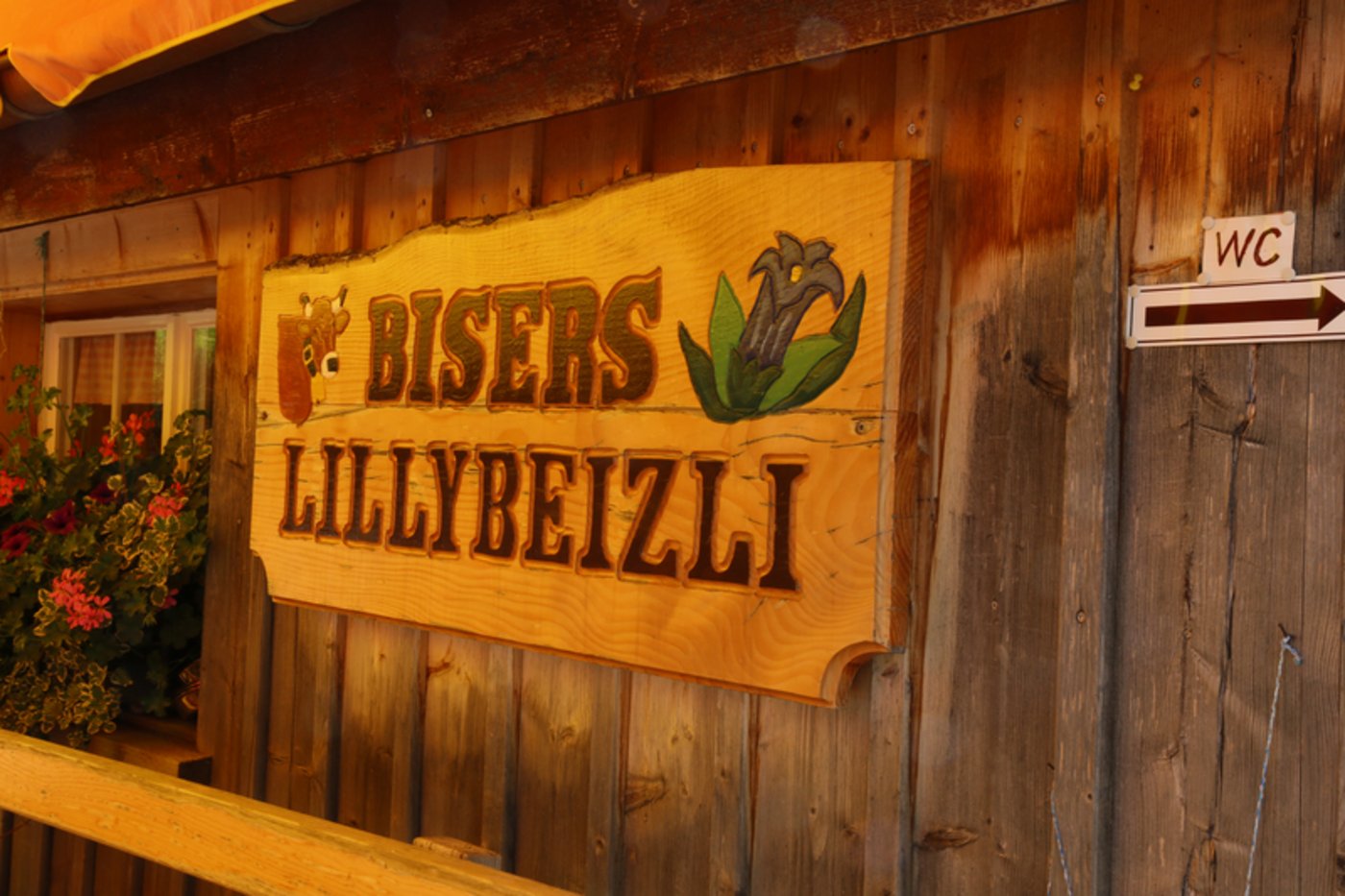 Das Lillybeizli ist bei Wanderern beliebt. 