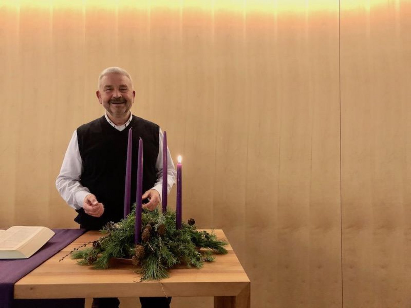 Für Andri Kober ist eine positive Grundhaltung zum Leben wichtig: «Das was kommt, kann man sowieso nicht ändern.» (Bild Esther Thalmann)