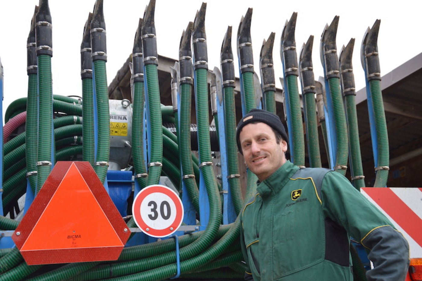 Thomas von Aarburg hat ein Flair fürs Tüfteln. (Bild Barbara Schirmer)