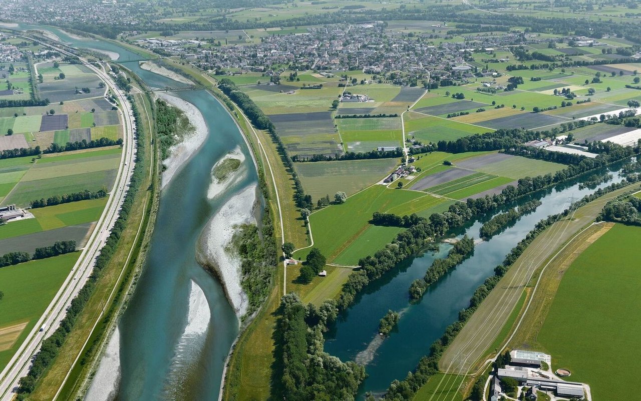 Durch das Hochwasserschutzprojekt wird der Gewässerraum ausgedehnt. Fruchtfolgeflächen gehen verloren.