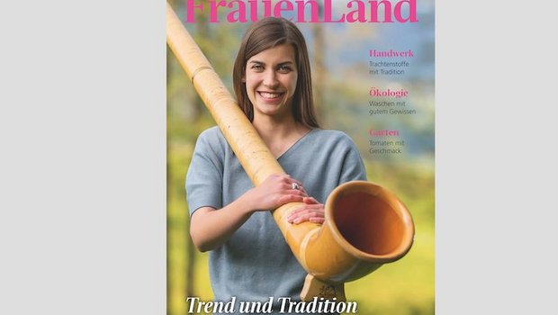 Lisa Stoll und weitere spannende Geschichten in der neusten Ausgabe des Magazins FrauenLand. (Bild FrauenLand)