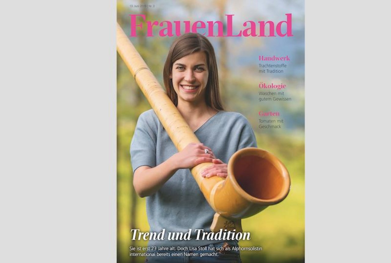 Lisa Stoll und weitere spannende Geschichten in der neusten Ausgabe des Magazins FrauenLand. (Bild FrauenLand)