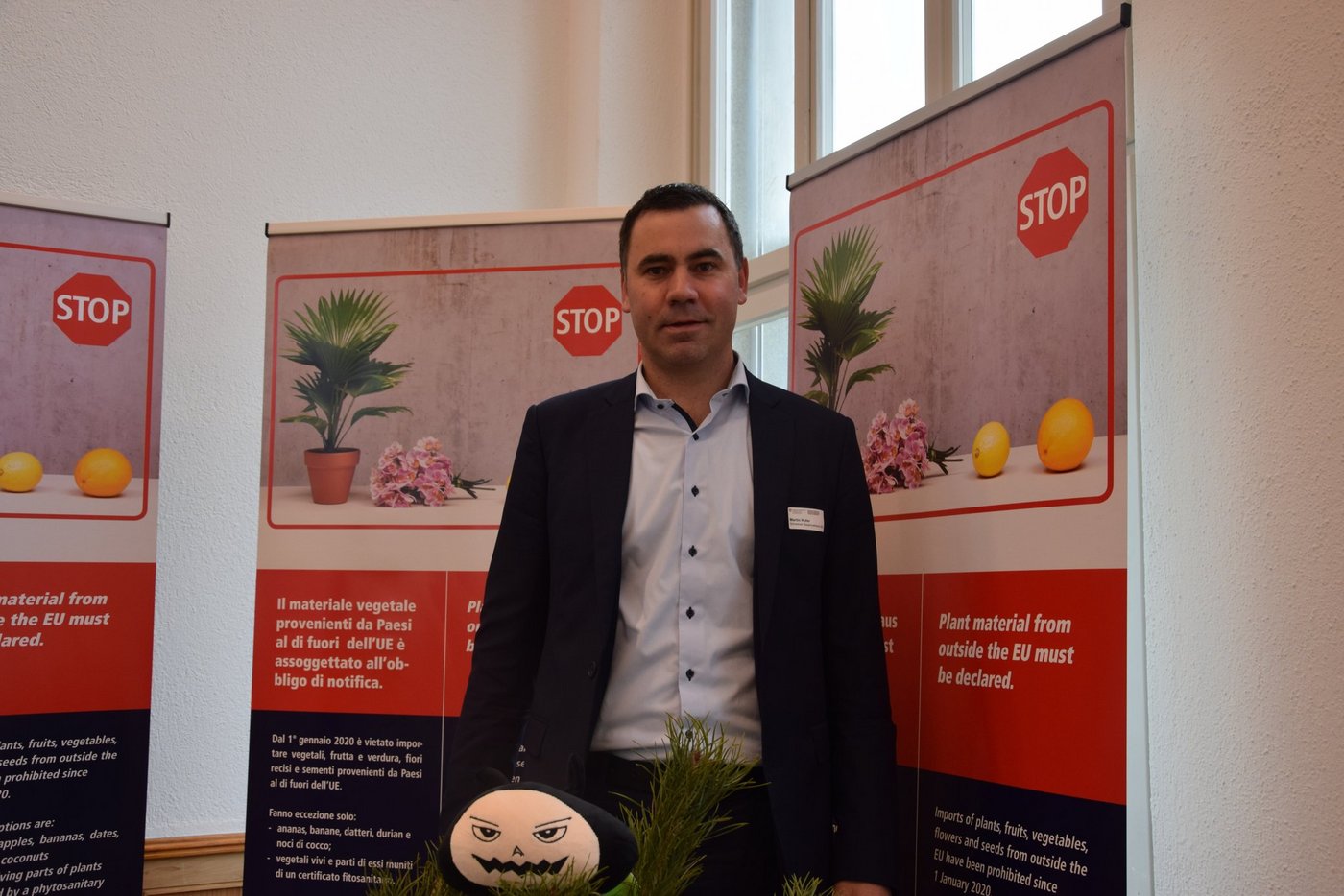 Martin Rufer, designierter Direktor des Schweizer Bauernverbands, vertrat den SBV an der offiziellen Lancierung des Internationalen Jahrs zur Pflanzengesundheit. (Bild jw)