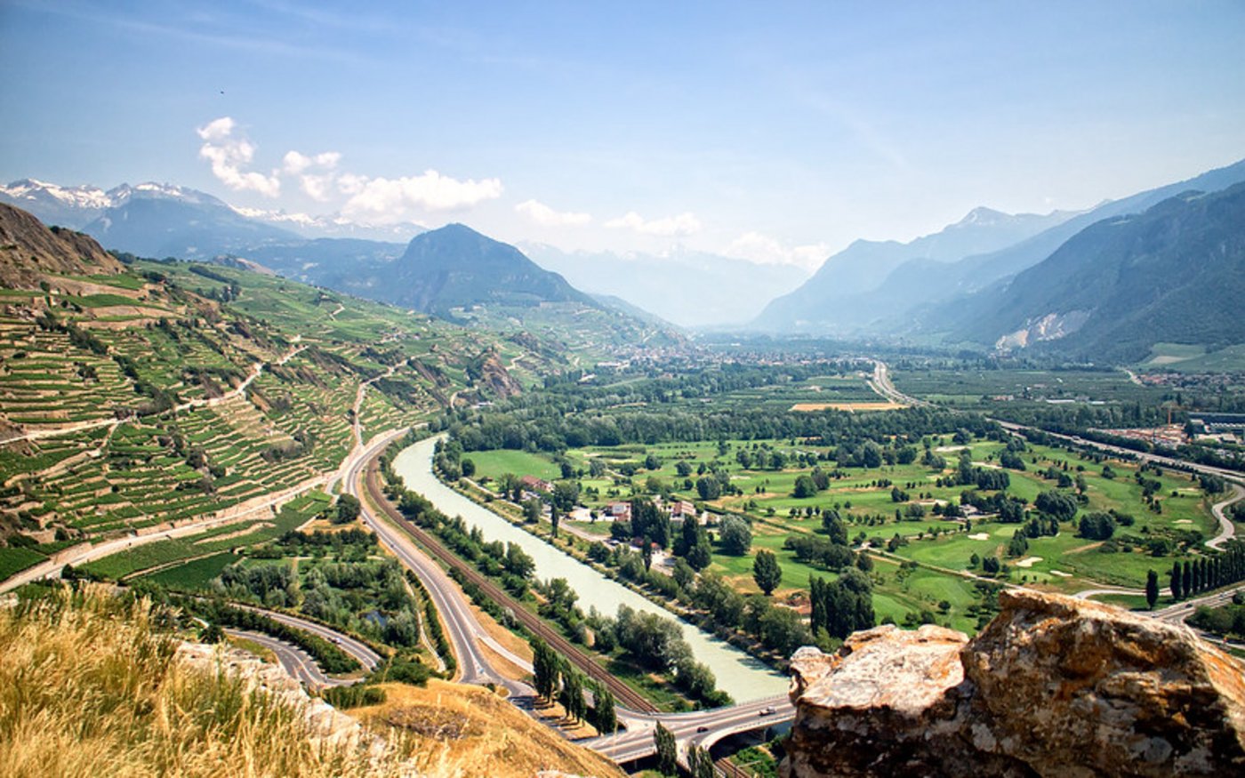 Ausserordentlich war der Hitzetag vom 16. September in Sitten mit 30,2 Grad. (Symbolbild Flickr / Peter Gorges)