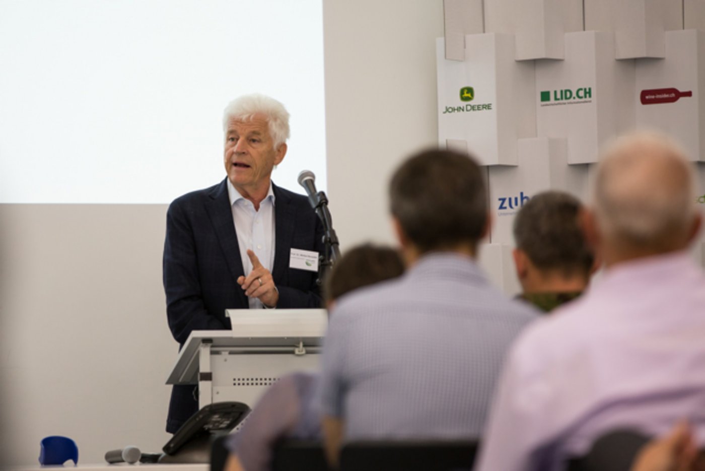Benedikt Weibel, ehemaliger CEO der SBB, war einer der prominenten Referenten. (zVg)
